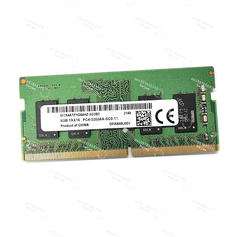 DDR4 8GB 3200Mhz RAM Memory Re - Laptop Accessories Ram recension och pris