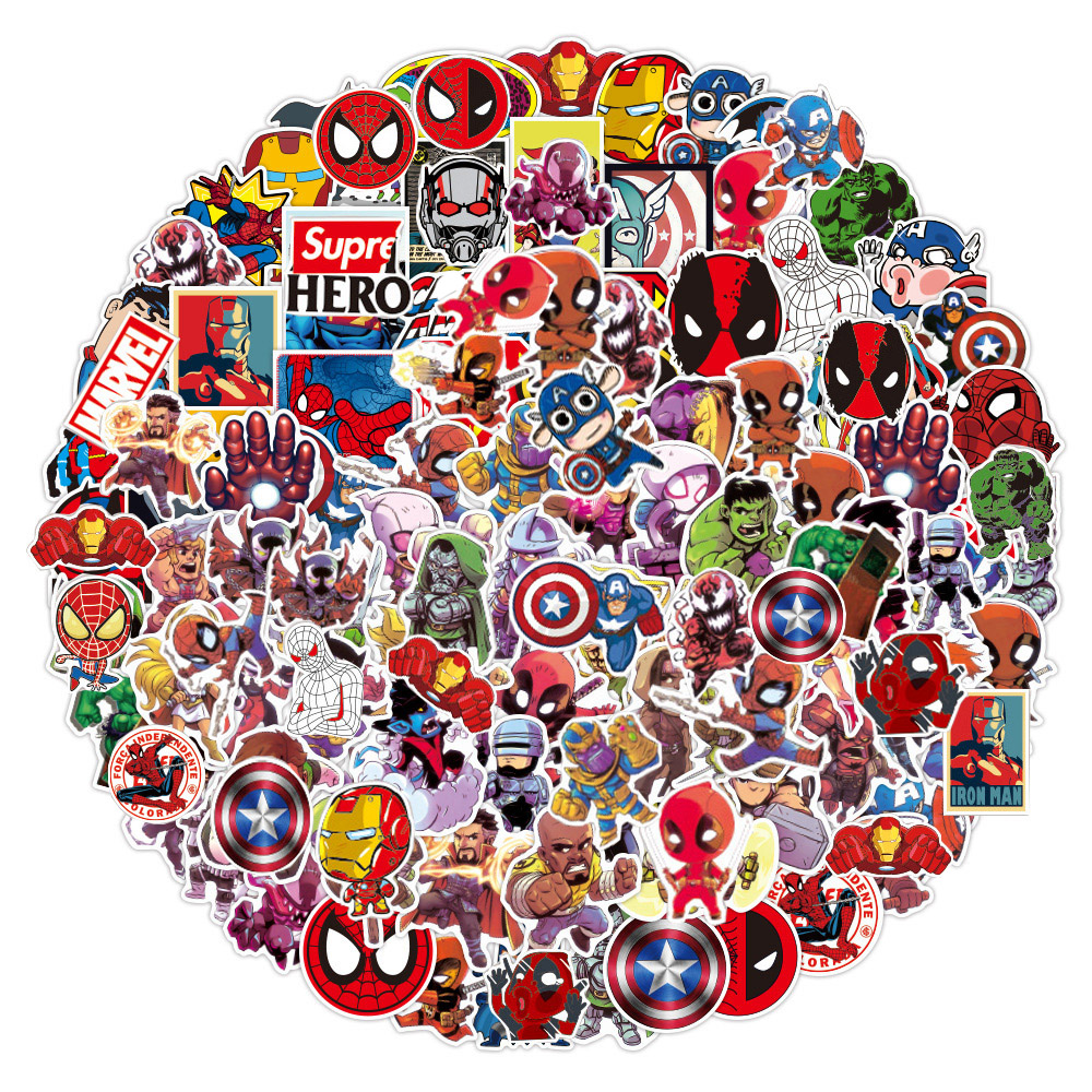 50pcs Disney Marvel The Avenge - Laptop Accessories Toys recension och pris