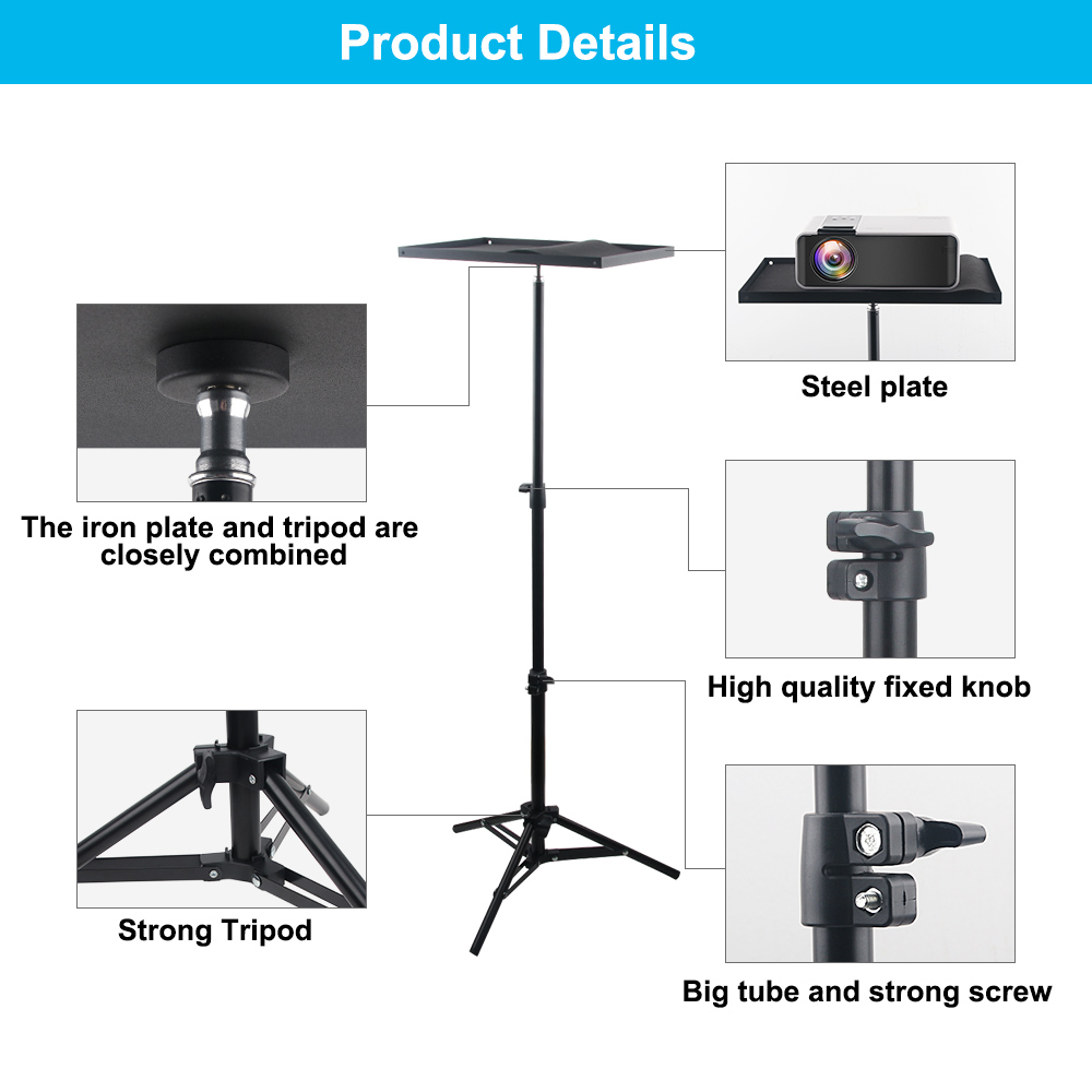 110cm 160cm Adjustable Univers - Laptop Stand Portable recension och pris