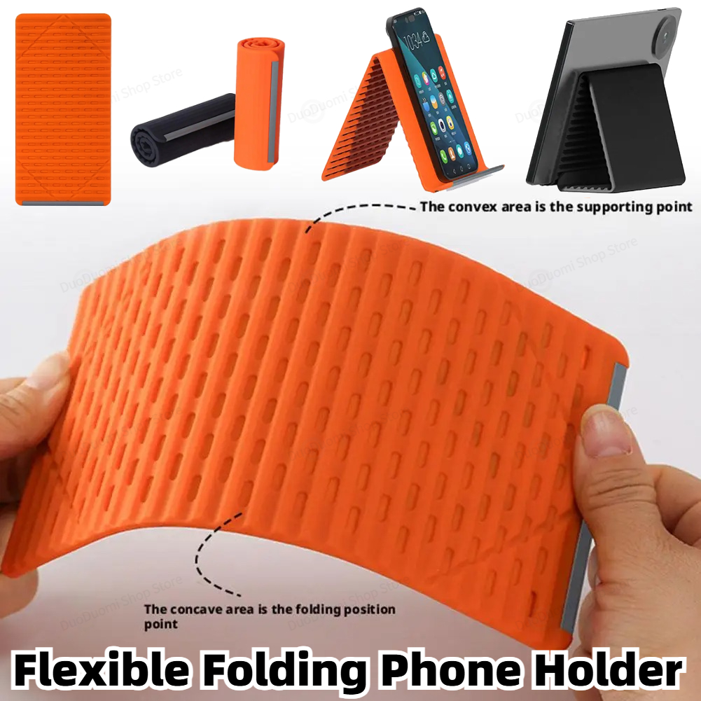 Flexible Folding Phone Holder  - Laptop Stand Portable recension och pris