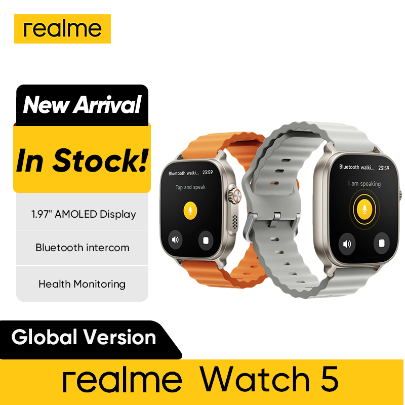 Global Version realme watch 5  - Wrist Rest Gel recension och pris