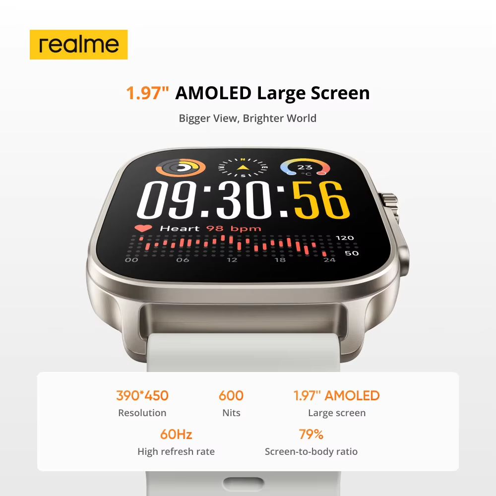 Global Version realme watch 5  - Wrist Rest Gel recension och pris