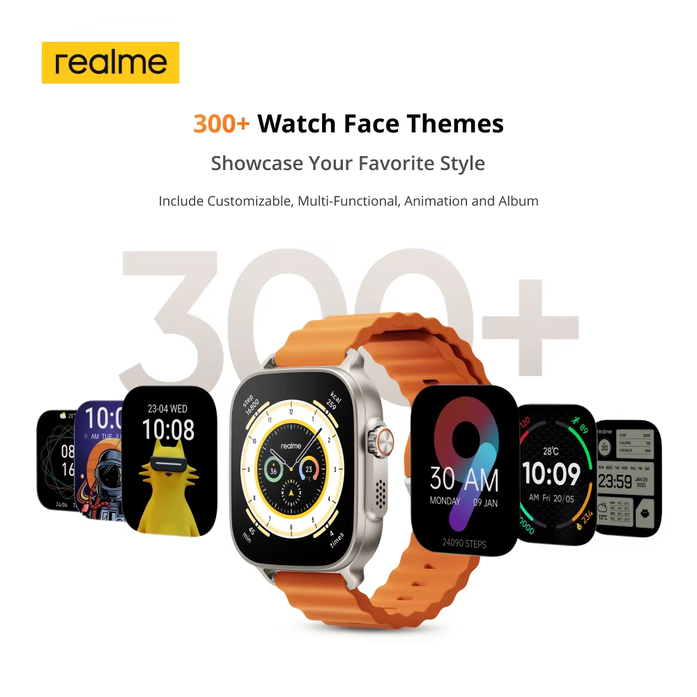 Global Version realme watch 5  - Wrist Rest Gel recension och pris