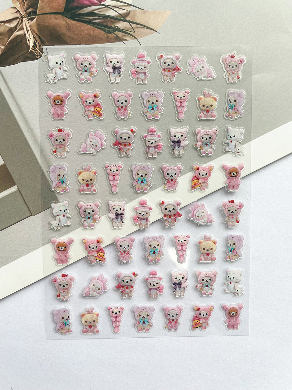 Mini Kawaii Rilakkuma Pvc Post - Laptop Accessories Stickers recension och pris