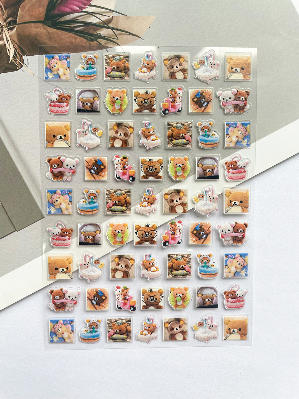 Mini Kawaii Rilakkuma Pvc Post - Laptop Accessories Stickers recension och pris