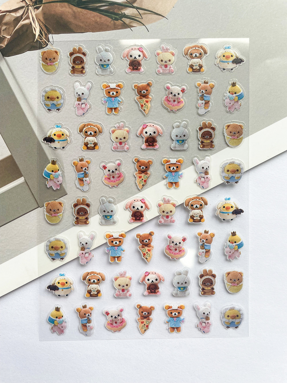 Mini Kawaii Rilakkuma Pvc Post - Laptop Accessories Stickers recension och pris