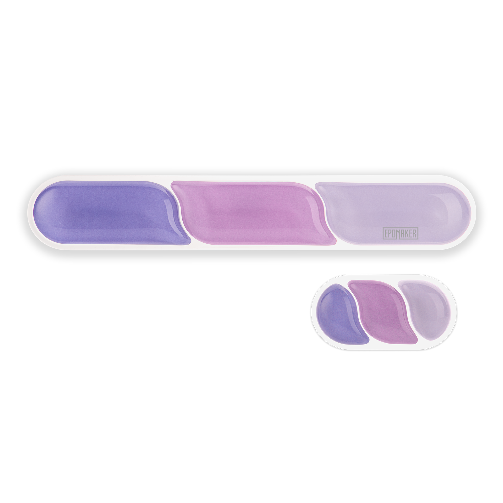 2PCS EPOMAKER CloudGel Waterpr - Wrist Rest Gel recension och pris