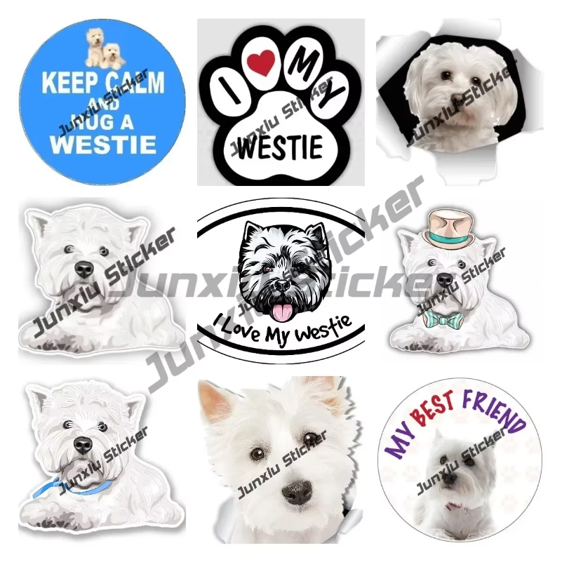 Westie Sticker I Love My Westi - Laptop Accessories Brand recension och pris