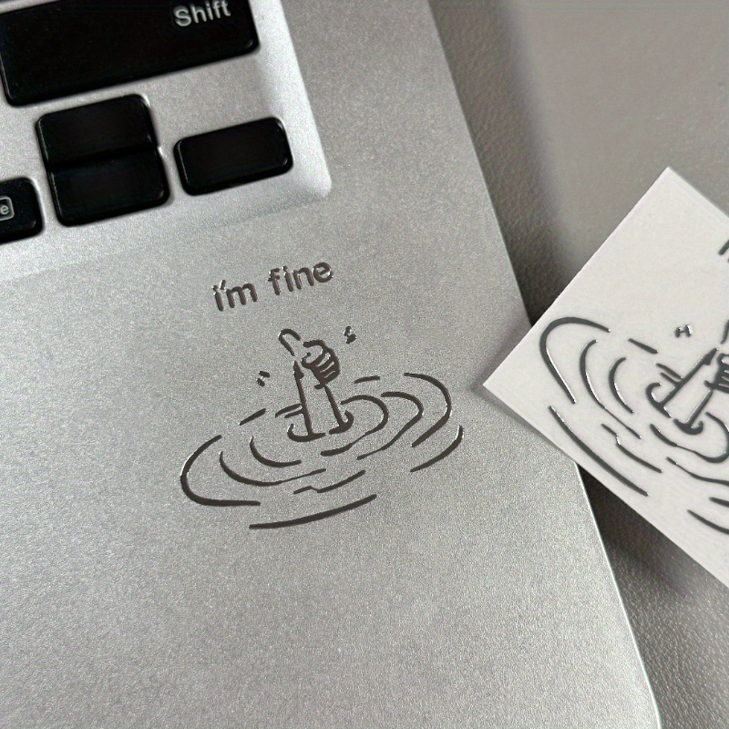 3Pcs, 3D Personality Stickers, - Laptop Accessories Design recension och pris