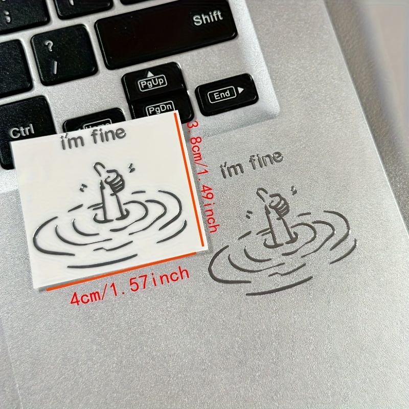 3Pcs, 3D Personality Stickers, - Laptop Accessories Design recension och pris