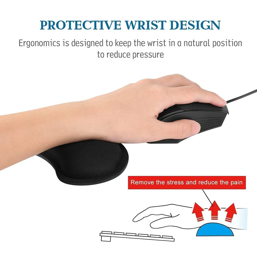 Widen Memory Foam Nonslip Mous - Wrist Rest Gel recension och pris