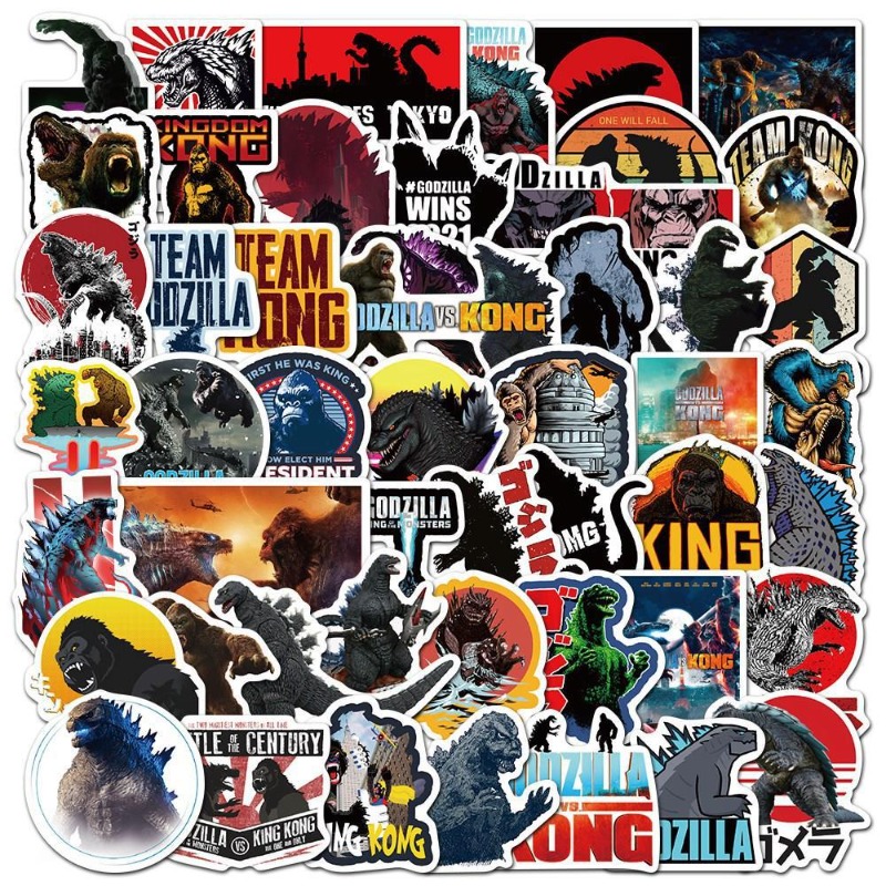 50pcs/set Movies Godzilla Vs.  - Laptop Accessories Stickers recension och pris