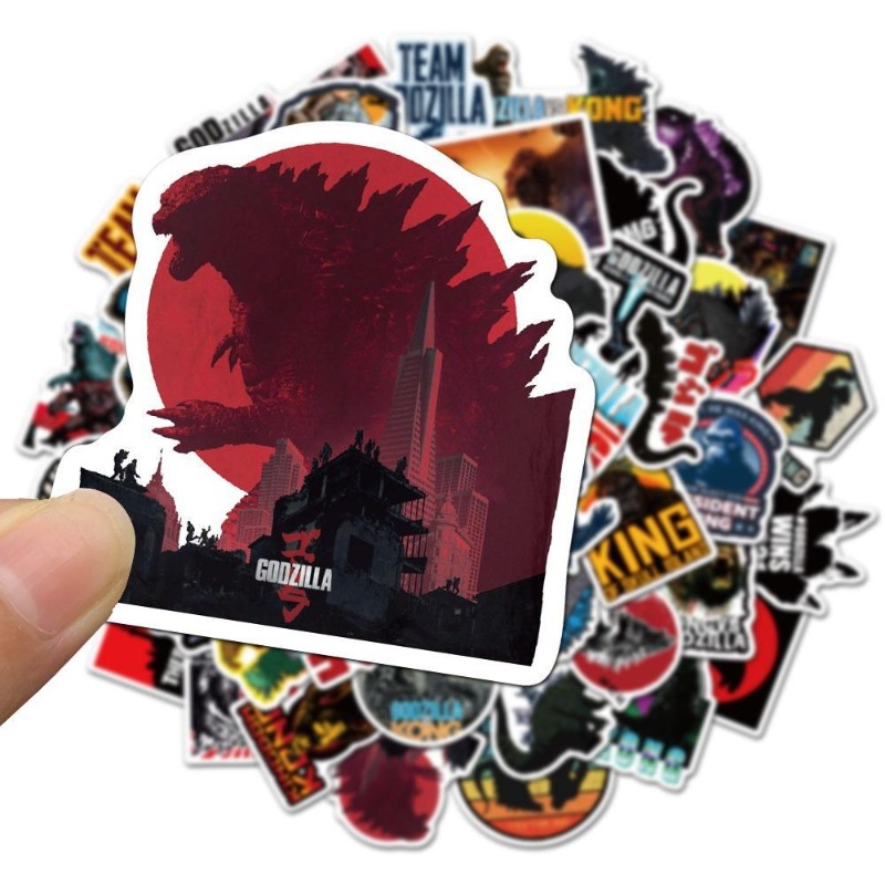 50pcs/set Movies Godzilla Vs.  - Laptop Accessories Stickers recension och pris