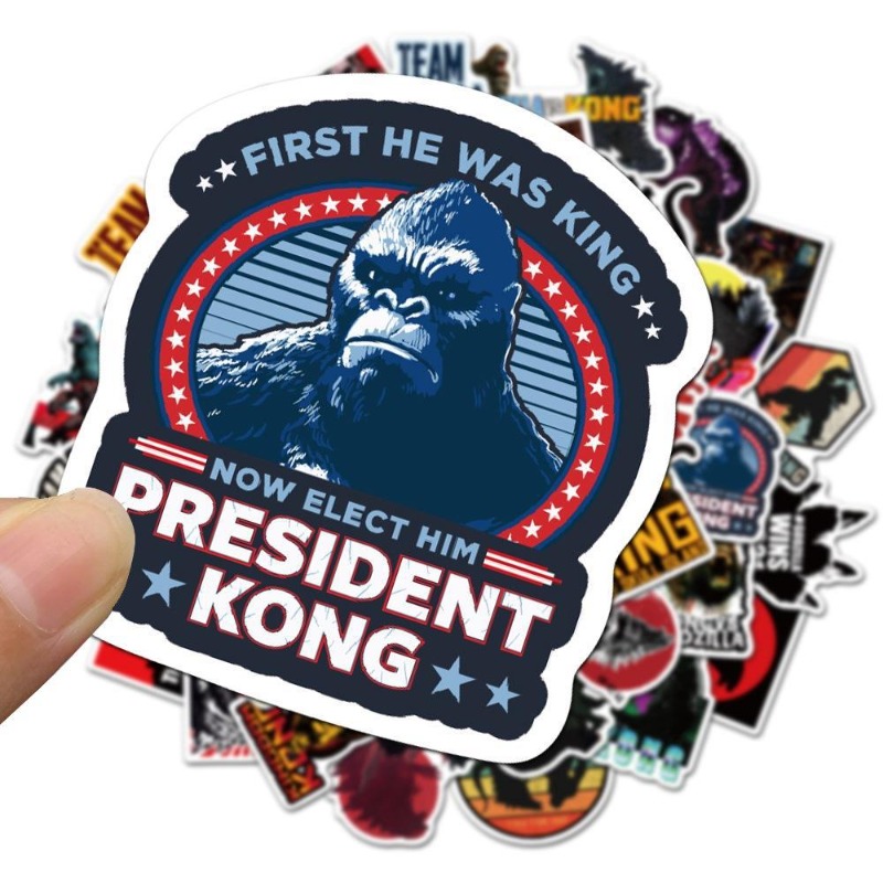 50pcs/set Movies Godzilla Vs.  - Laptop Accessories Stickers recension och pris